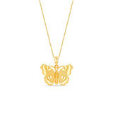 14K Gold Butterfly Necklace - Womens Dainty Jewelry - Gianni Deloro