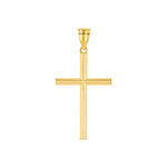 14K Gold Men's Cross Pendant - Gianni Deloro