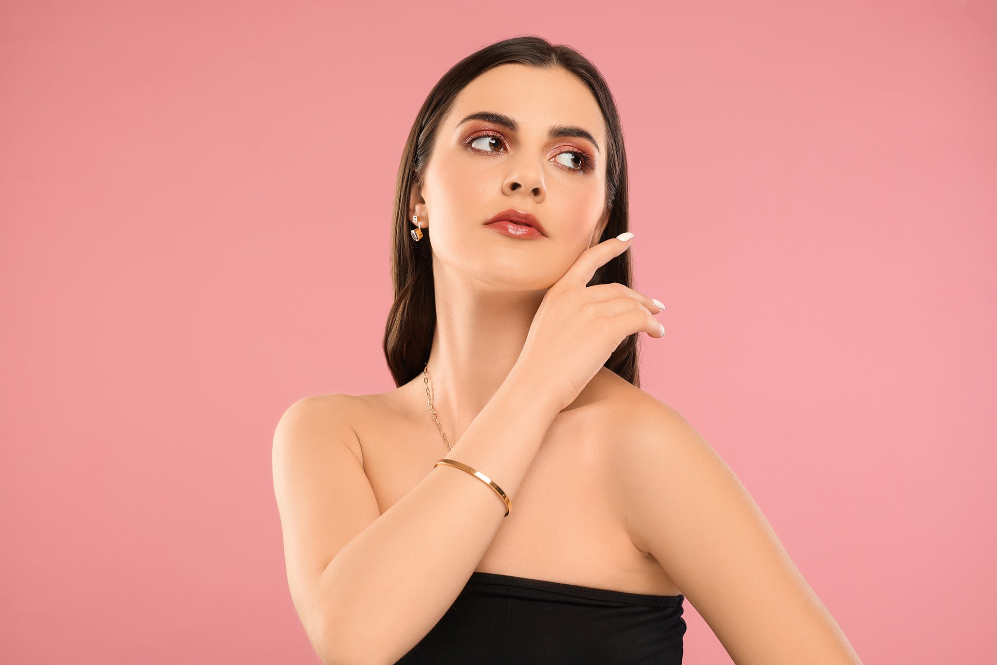 14K Gold Paperclip Chain Necklace - Women's Gold Jewelry - Gianni Deloro