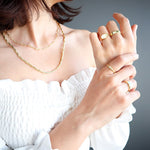 14K Gold Paperclip Chain Necklace - Women's Gold Jewelry - Gianni Deloro