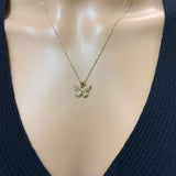 14K Gold Butterfly Necklace - Nature Jewelry for Women - Gianni Deloro