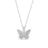14K Gold Butterfly Necklace - Nature Jewelry for Women - Gianni Deloro
