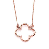 14K Gold Clover Necklace - Minimalist Jewelry for Women - Gianni Deloro
