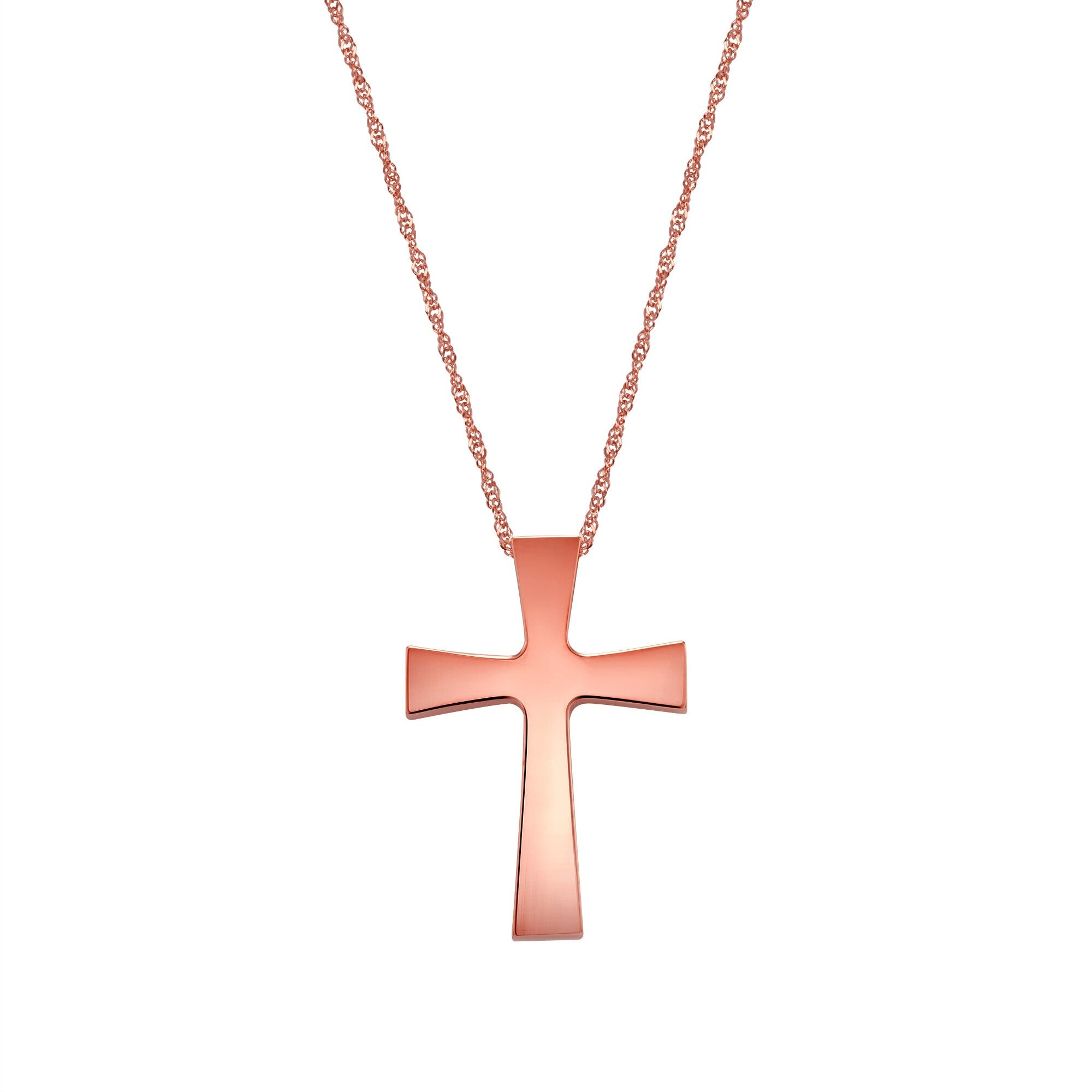 14K Gold Cross Necklace - Gianni Deloro