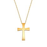 14K Gold Cross Necklace - Gianni Deloro
