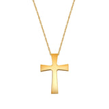 14K Gold Cross Necklace - Gianni Deloro