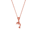 14K Gold Dolphin Necklace - Gianni Deloro