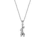 14K Gold Rabbit Charm Necklace - Cute Jewelry for Women - Gianni Deloro