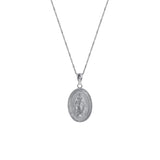 14K Gold Virgin Mary Necklace - Christian Jewelry - Gianni Deloro