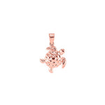 14K Gold Turtle Charm Pendant - Gianni Deloro