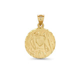 14K Gold Virgin Mary Pendant – Christian Jewelry - Gianni Deloro