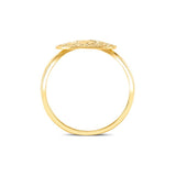 14K Gold Sand Dollar Ring