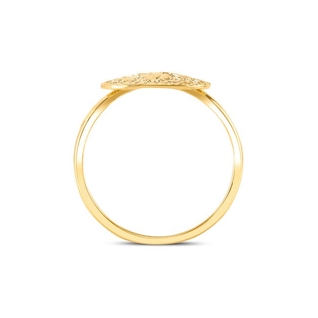 14K Gold Beach Jewelry Sand Dollar Ring - Gianni Deloro
