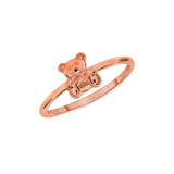 14K Gold Teddy Bear Ring - Gianni Deloro