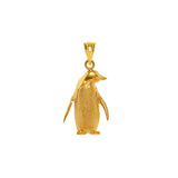 14K Gold Penguin Pendant – Marine Life Gold Pendant - Gianni Deloro