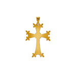14K Armenian Gold Cross Pendant - Christian Jewelry - Gianni Deloro