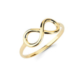 14K Gold Infinity Ring - Gold Jewelry - Gianni Deloro