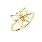 14K Gold Butterfly Ring – Gold Rings for Women - Gianni Deloro