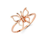 14K Gold Butterfly Ring – Gold Rings for Women - Gianni Deloro