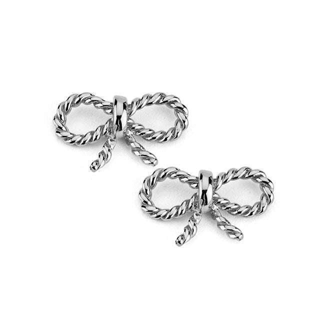 14K Gold Bow Knot Stud Earrings – Classic Women's Jewelry - Gianni Deloro