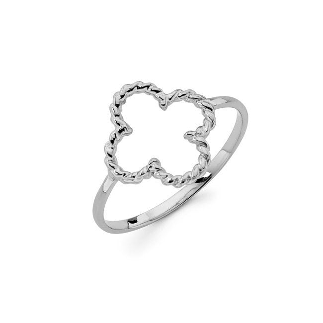 14K Gold Clover Ring - Lucky Charm - Gianni Deloro