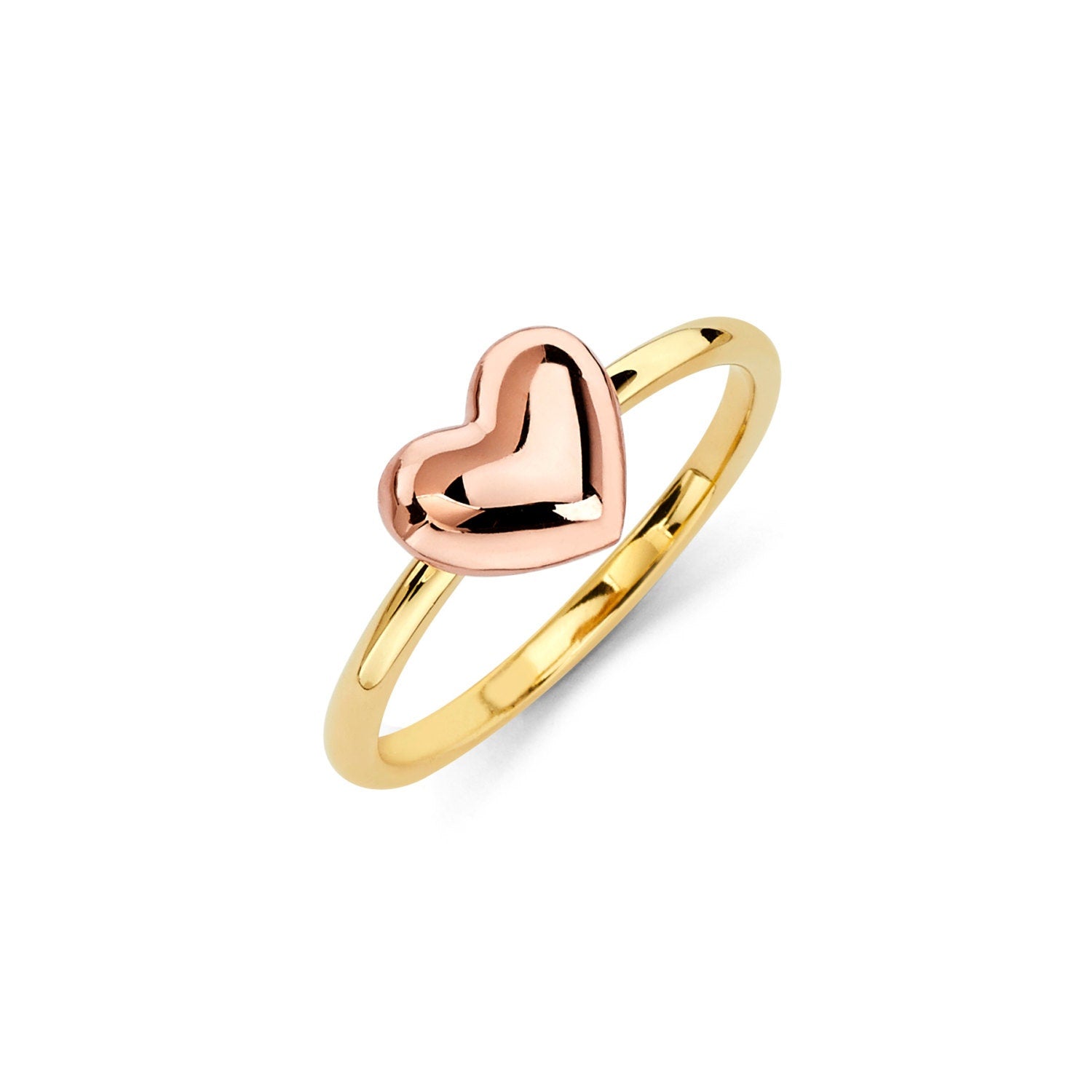 14K Gold Heart Ring – Gold Rings for Women - Gianni Deloro