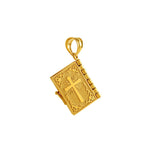 14k Gold Bible Pendant Christian Jewelry - The Lord's Prayer - Gianni Deloro