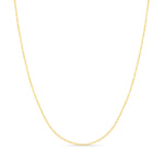 14K Gold Cable Chain Necklace - Simple Women's Jewelry - Gianni Deloro