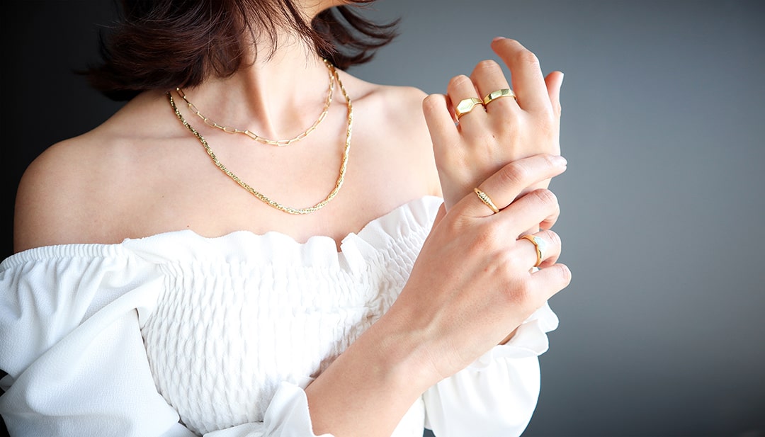 14K Gold Paperclip Chain Necklace - Women's Gold Jewelry - Gianni Deloro