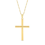 14K Gold Cross Necklace - Gianni Deloro
