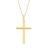 14K Gold Cross Necklace - Gianni Deloro