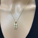 14K Gold Cross Pendant Necklace - Crucifix Jewelry - Gianni Deloro