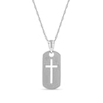 14K Gold Cross Pendant Necklace - Crucifix Jewelry - Gianni Deloro