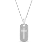 14K Gold Cross Pendant Necklace - Crucifix Jewelry - Gianni Deloro