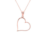 14K Gold Heart Necklace - Elegant Women's Jewelry - Gianni Deloro