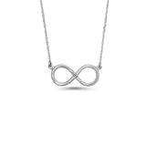 14K Gold Infinity Necklace - Minimalist Jewelry for Women - Gianni Deloro