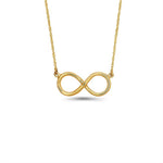 14K Gold Infinity Necklace - Minimalist Jewelry for Women - Gianni Deloro