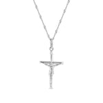 14K Gold Jesus Crucifix Pendant Necklace - Christian Jewelry - Gianni Deloro