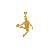 14k Gold Pendant Featuring Basketball Player #8 - Gianni Deloro