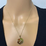 14K Gold Sand Dollar Necklace - Beach Jewelry - Gianni Deloro