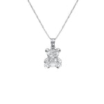 14K Gold Teddy Bear Necklace - Cute Animal Pendant - Gianni Deloro