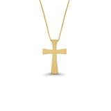 14K Gold Cross Necklace - Gianni Deloro