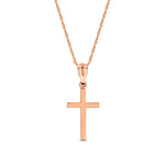 14k Gold Cross Necklace - Christian Jewelry for Men & Women - Gianni Deloro