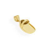 14K Gold Baby Shoe Pendant – Gold Charms for Women - Gianni Deloro