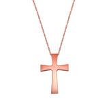 14K Gold Cross Necklace
