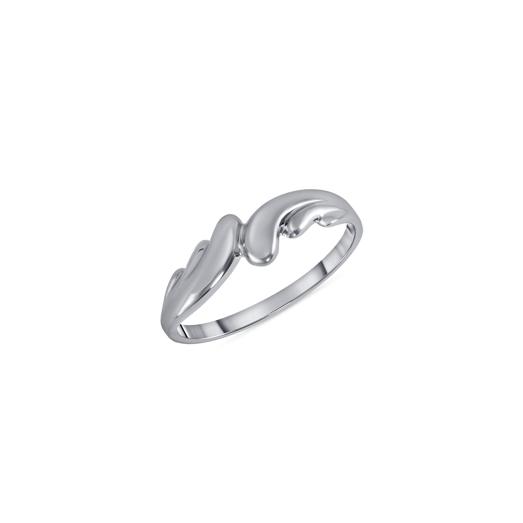 14K Gold Swirl Ring for Baby and Kids - Gianni Deloro
