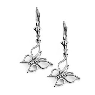 14k Butterfly Earrings